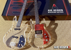 Custom Miniature Acrylic Bass & Dan Armstrong Guitar