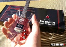 Custom Miniature Acrylic Bass & <i>Dan Armstrong</i> Guitar by AXE HEAVEN®