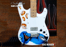 Click for larger image: Cookie Monster Custom Miniature Guitar