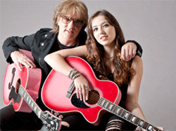 Click for larger image: Jay Jay French and his daughter Samantha, the inspiration behind Project Pinkburst.