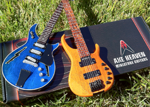 Furthur Custom Promo Miniature Bob Weir Guitar and Phil Lesh Bass