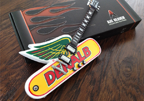 DEKALB Agricultural Accomplishment Award Custom Promotional Guitar DEKALB Agricultural Accomplishment Award Custom Promotional Guitar