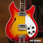 George Harrison 12 String Sunburst Miniature Guitar Replica Collectible by AXE HEAVEN®