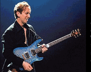 Rock Stars Playing Their Guitars