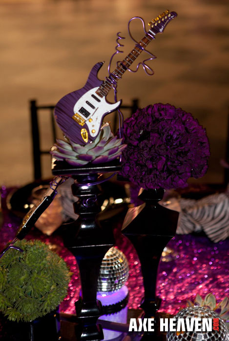 Brad Austin: Event Decor Design Using AXE HEAVEN Miniature Guitars
