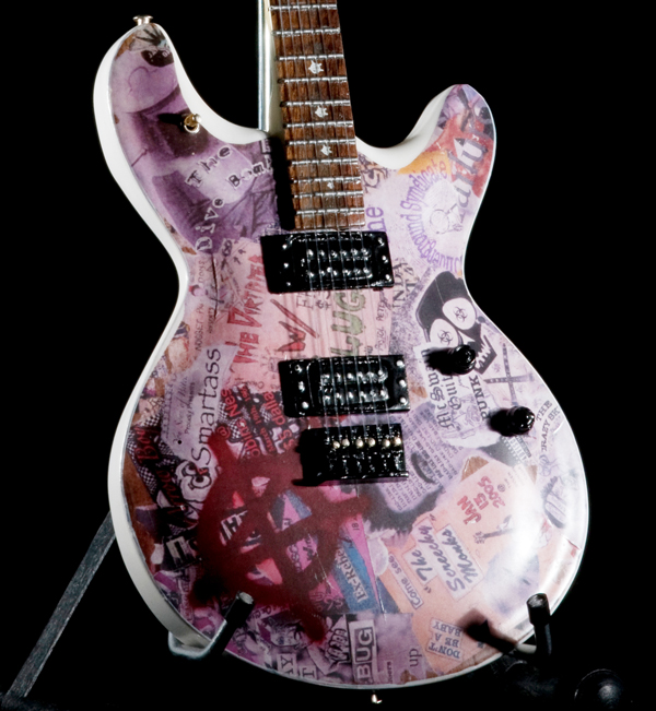 Click for McSwain "Anarchy" Miniature Guitar Replica Collectible.