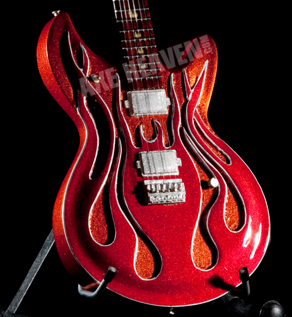 Click for McSwain "Flame" Miniature Guitar Replica Collectible.