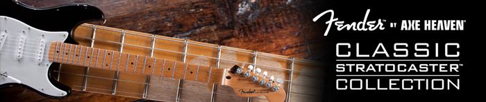 Axe Heaven Fs-002 Licensed Fender Stratocaster Classic Black main image 1