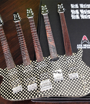 Rick Nielsen Officially Licensed Miniature Guitar Replica