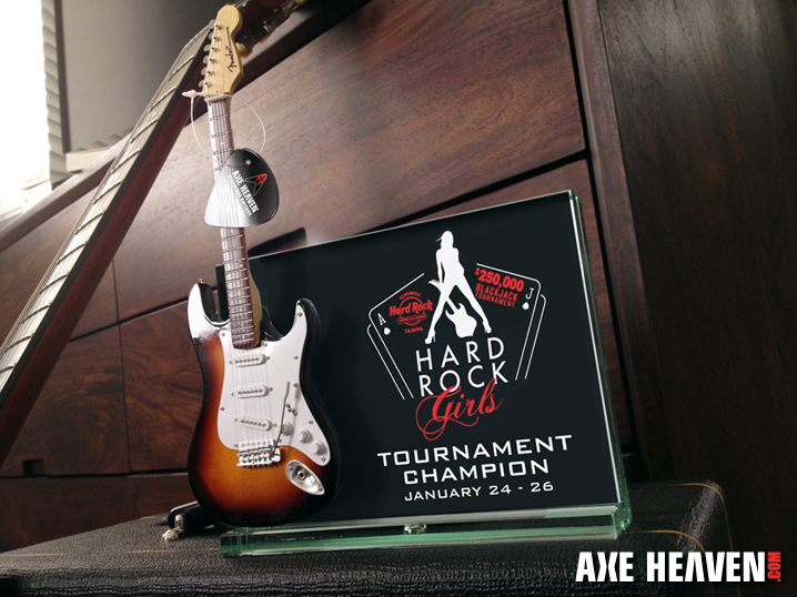 Seminole Hard Rock Hotel and Casino Award Plaque/Trophy by AXE HEAVEN®