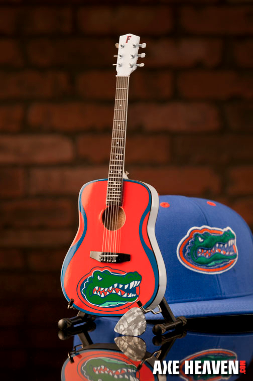 University of Florida Gators Miniature Guitar Replica Collectible