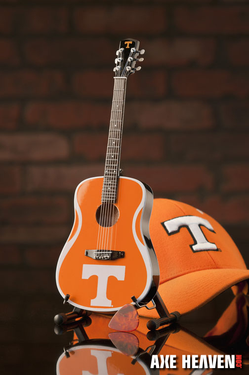 University of Tennessee Volunteers Miniature Guitar Replica Collectible