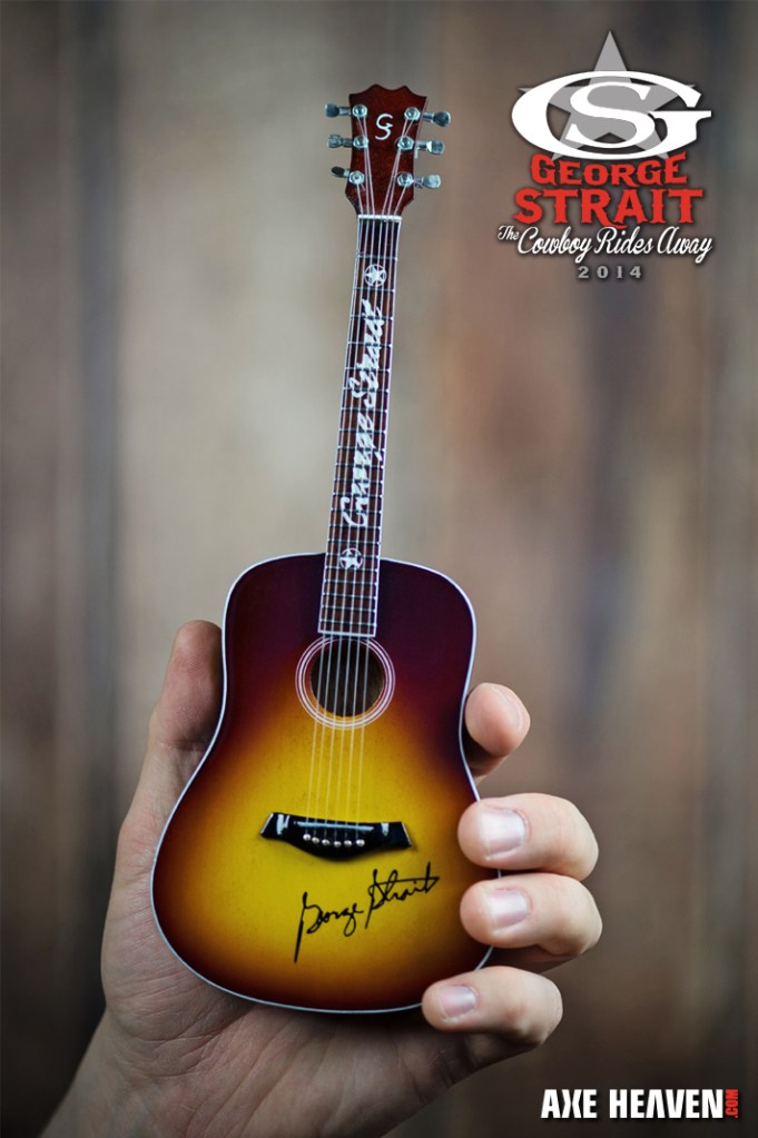 1_George Strait Mini Guitar_1