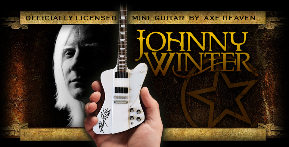 Johnny Winter Custom Signature Guitar – AXE HEAVEN Miniature Guitars