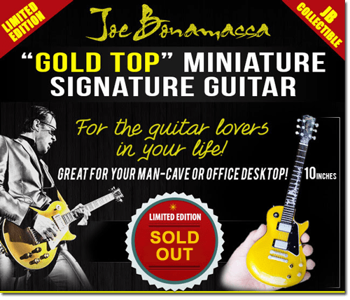 Joe Bonamassa Play His Goldtop Guitar