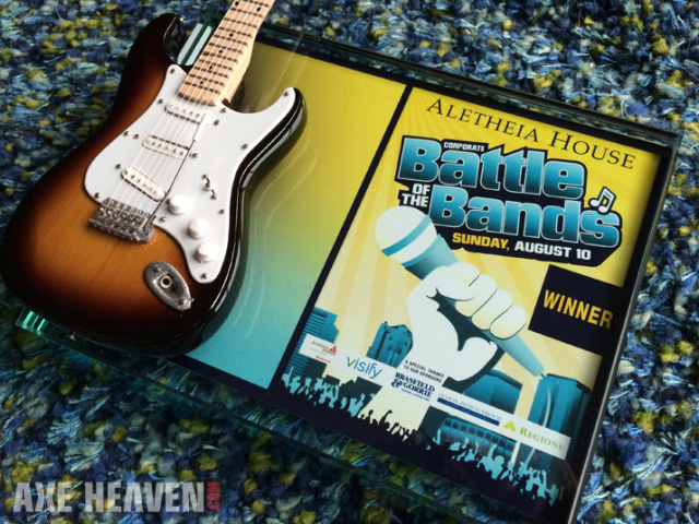 Corporate Battle of the Bands Fundraiser Winners Awards by AXE HEAVEN®