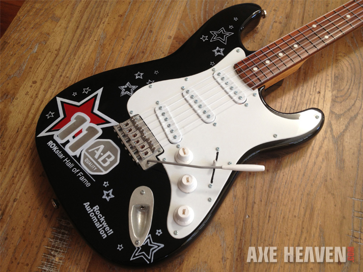 24″ Guitar Award for Rockwell Automation – AXE HEAVEN Miniature