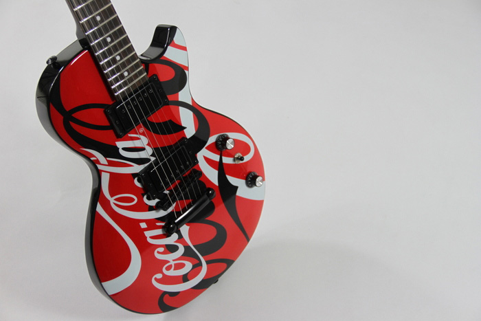 Coca-Cola エレキギター レッド coca-cola-promo-electric-
