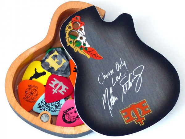 Promotional Musician Accessories: Melissa Etheridge Custom Pick Box