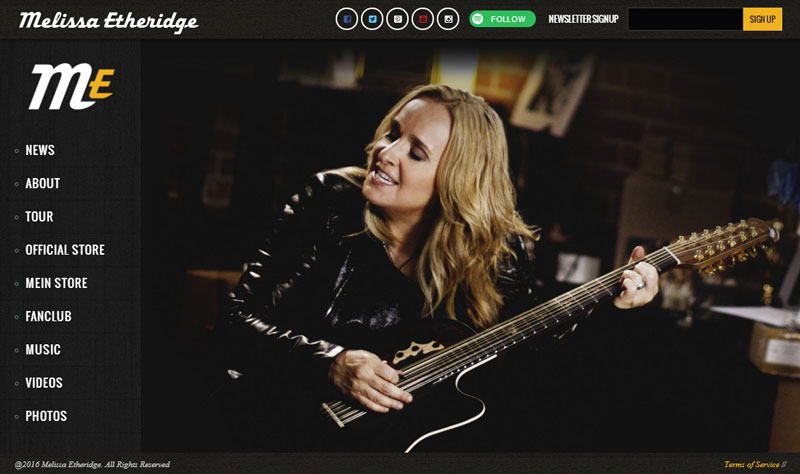 Shop at Official Melissa Etheridge Store (opens in new window)