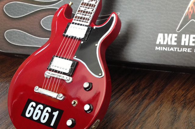 Zacky Vengeance Custom Promo Mini Guitar