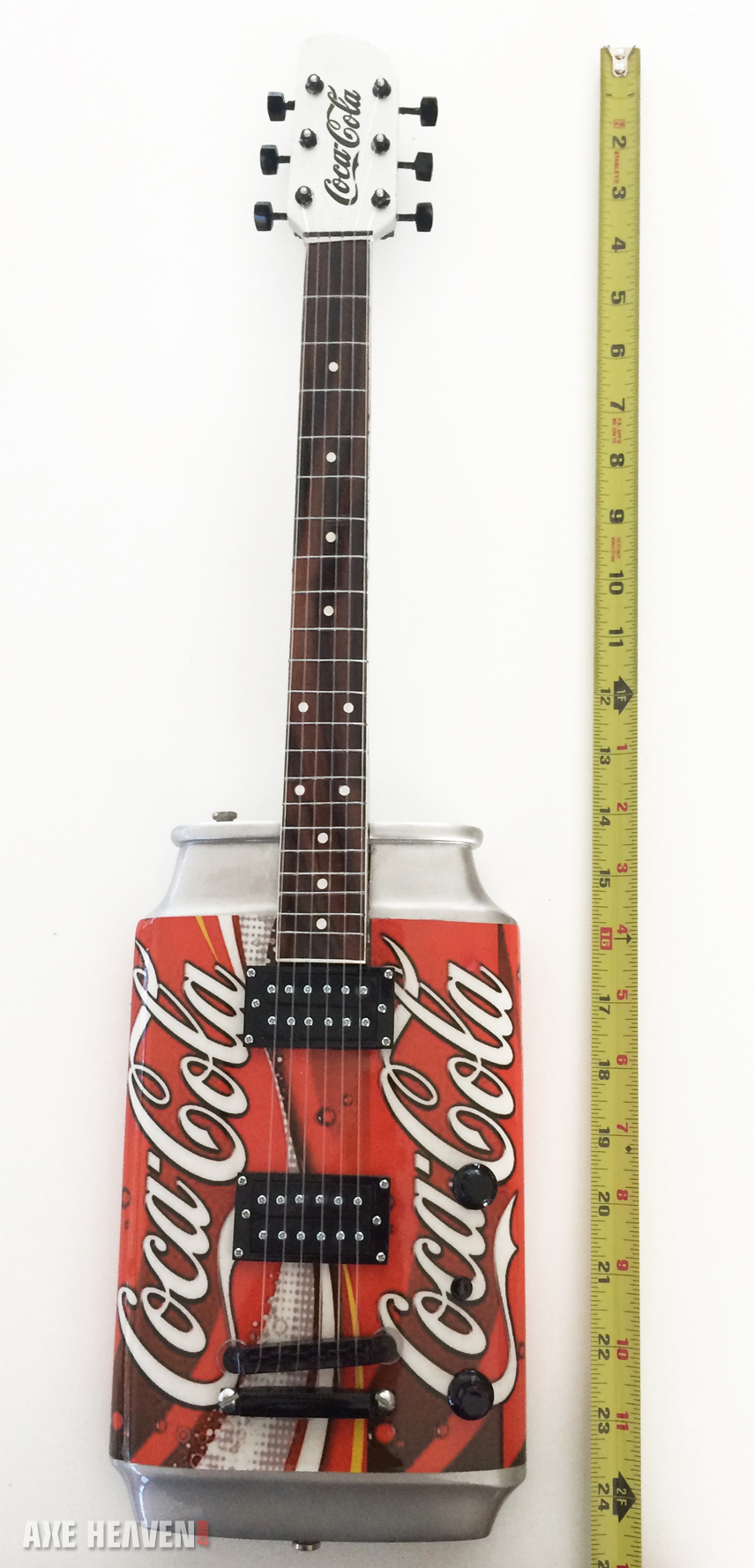 Coca Cola Can 24-Inch Guitar Award – AXE HEAVEN Miniature Guitars