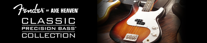 Fender™ Precision Bass™ Miniature Guitars by AXE HEAVEN®