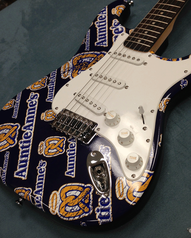 Auntie Anne's Promo Real Electric Guitar