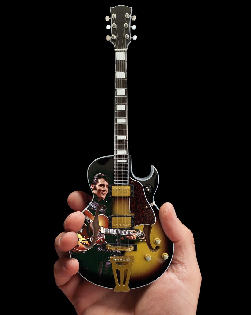 Elvis Presley 68’ Special Hollow Body Mini Guitar – Officially Licensed