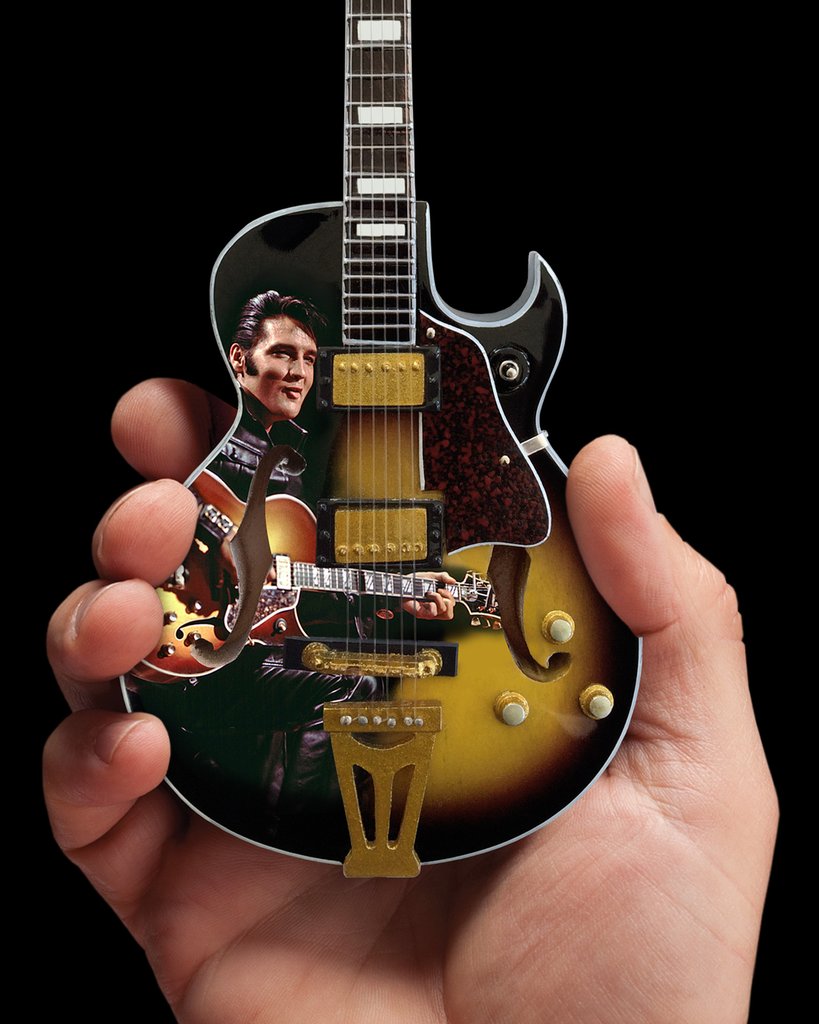 Elvis Presley 68’ Special Hollow Body Mini Guitar – Officially Licensed