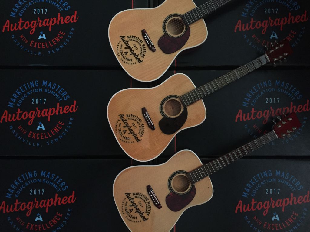 Marketing Masters Laser-Engraved Guitars and Custom Gift Boxes