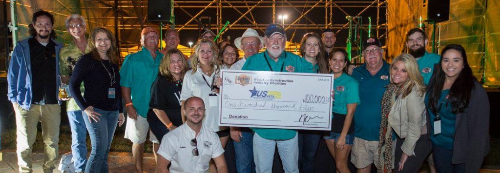 Custom promo products by AXE HEAVEN® helped Houston Construction Industries Charities raise $100,000 for U.S. Vets at their Guitars N' Cars 2016 event.