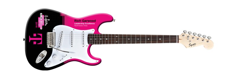 T-Mobile Real Fender™ Squier Promo Guitar Rockstar Award