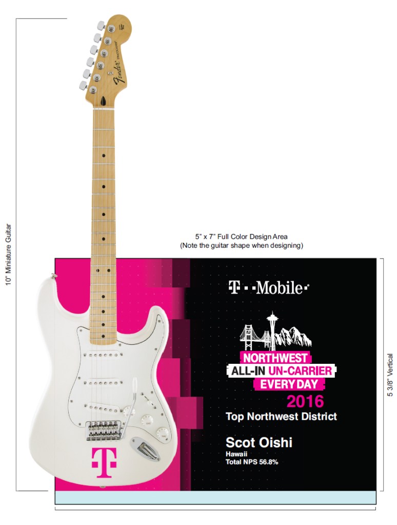 T-Mobile Rockstar Award Virtual Mock-up