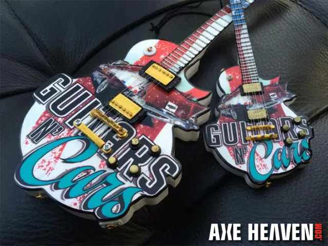 Guitars N' Cars Custom Promo Mini Guitar by AXE HEAVEN®