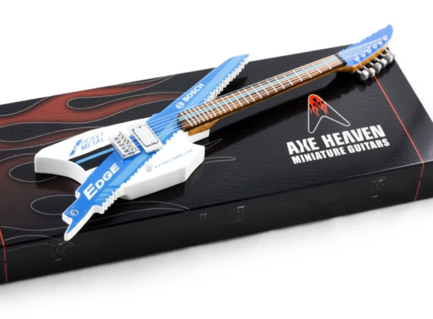 Bosch EDGE Miniature Promotional Guitar from AXE HEAVEN®