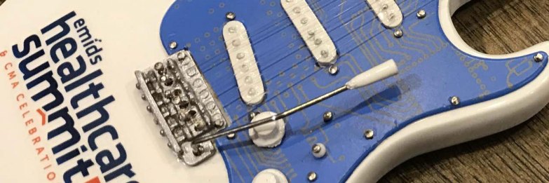 Promo Mini Guitar for emids 2017 Healthcare Summit & CMA Celebration