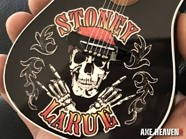 Stoney LaRue Custom Promo Acoustic Mini Guitar by AXE HEAVEN®