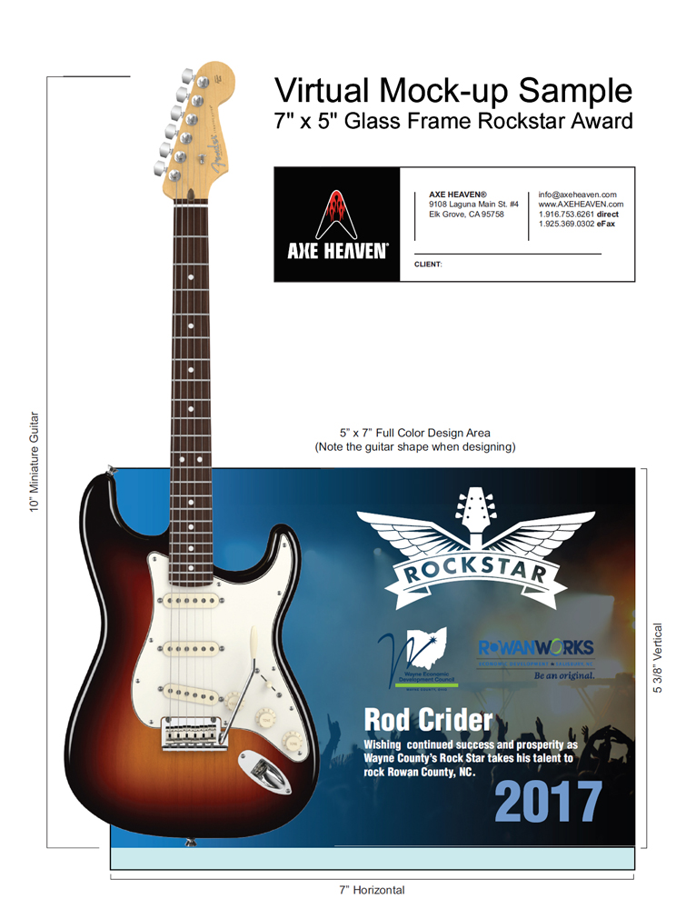 Rockstar Award Virtual Mock-up