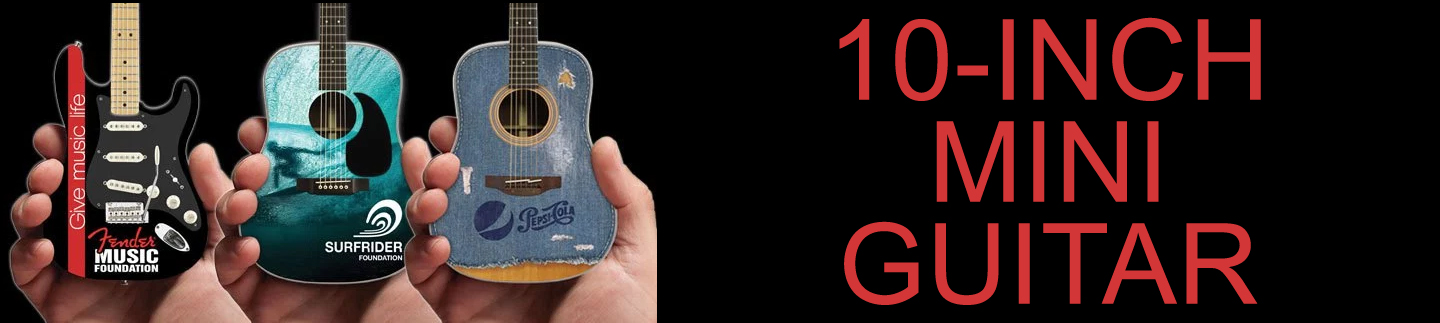 Promotional Miniature Guitars by AXE HEAVEN®