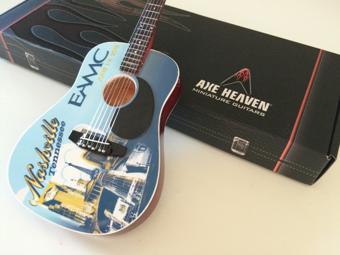 Full-Color Promo Acoustic Mini Guitar by AXE HEAVEN®