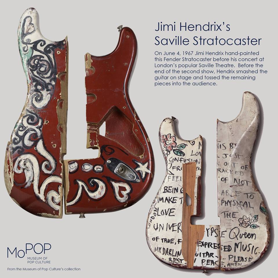 Remains of Jimi Hendrix Saville Theatre Fender™ Startocaster™