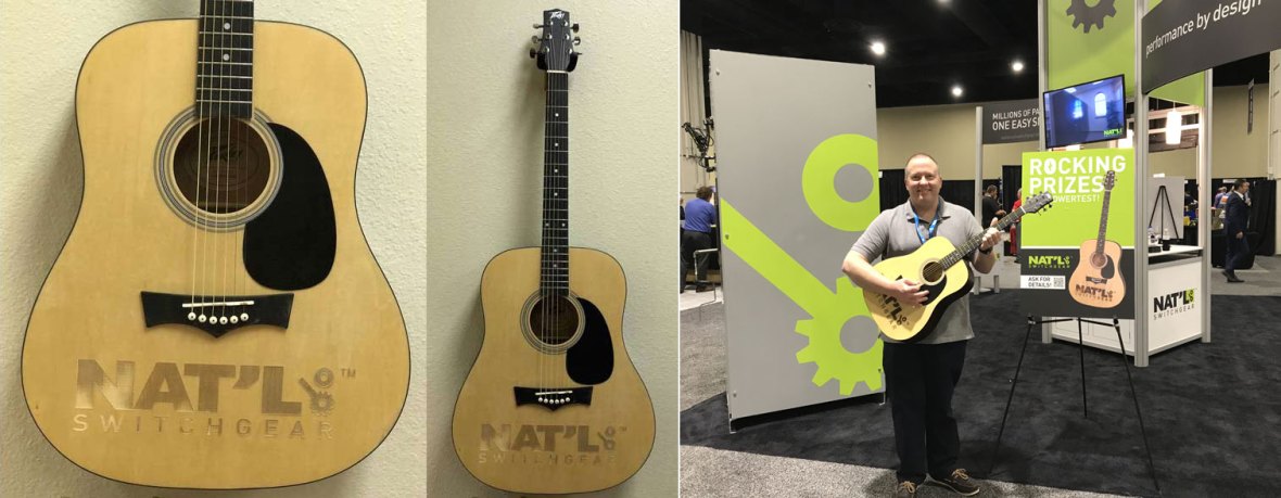 Laser Engraving on Real Acoustic Guitar