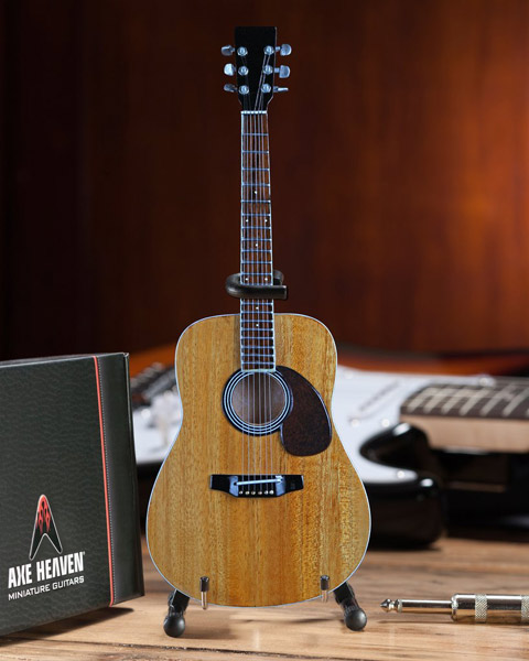 Classic Natural Finish Acoustic Miniature Guitar