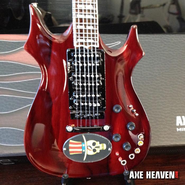 Officially Licensed Jerry Garcia™ Top Hat Mini Guitar by AXE HEAVEN®