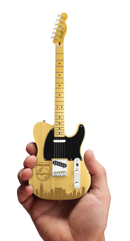 Virtual of Philips Laser-Engraved Fender™ Telecaster™ Mini Guitar by AXE HEAVEN®