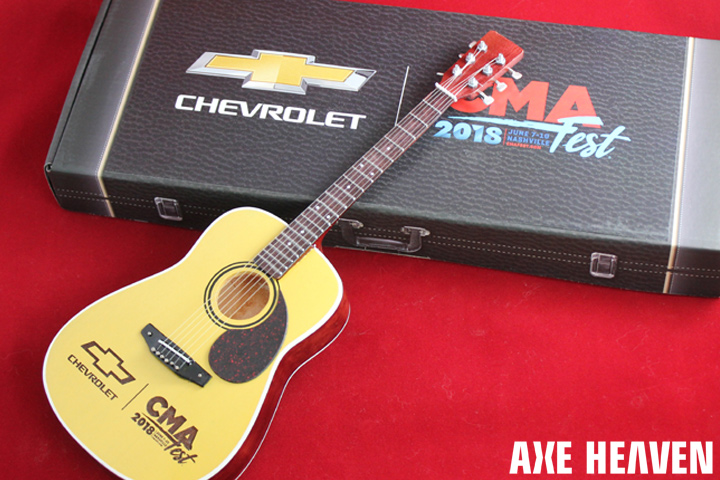 Chevrolet's CMA Fest Promotion Features Laser-Engraved Mini Guitar