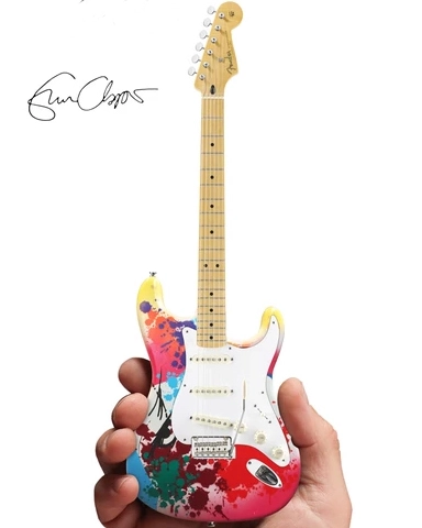 Eric Clapton Limited-Edition 2019 Crossroads Guitar Festival Crashocaster Fender™ Strat™ Mini Guitar