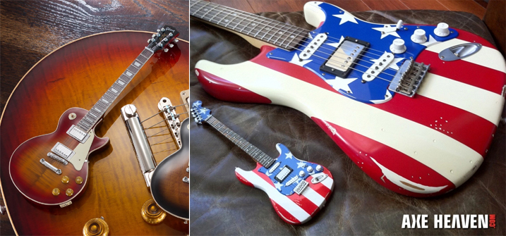 AXE HEAVEN® mini replicas are handcrafted from wood with all-metal tuning keys.