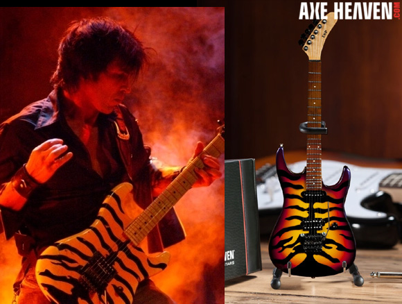 George Lynch - an AXE HEAVEN® Exclusive Artist - Officially Licensed Miniature Guitar by AXE HEAVEN®